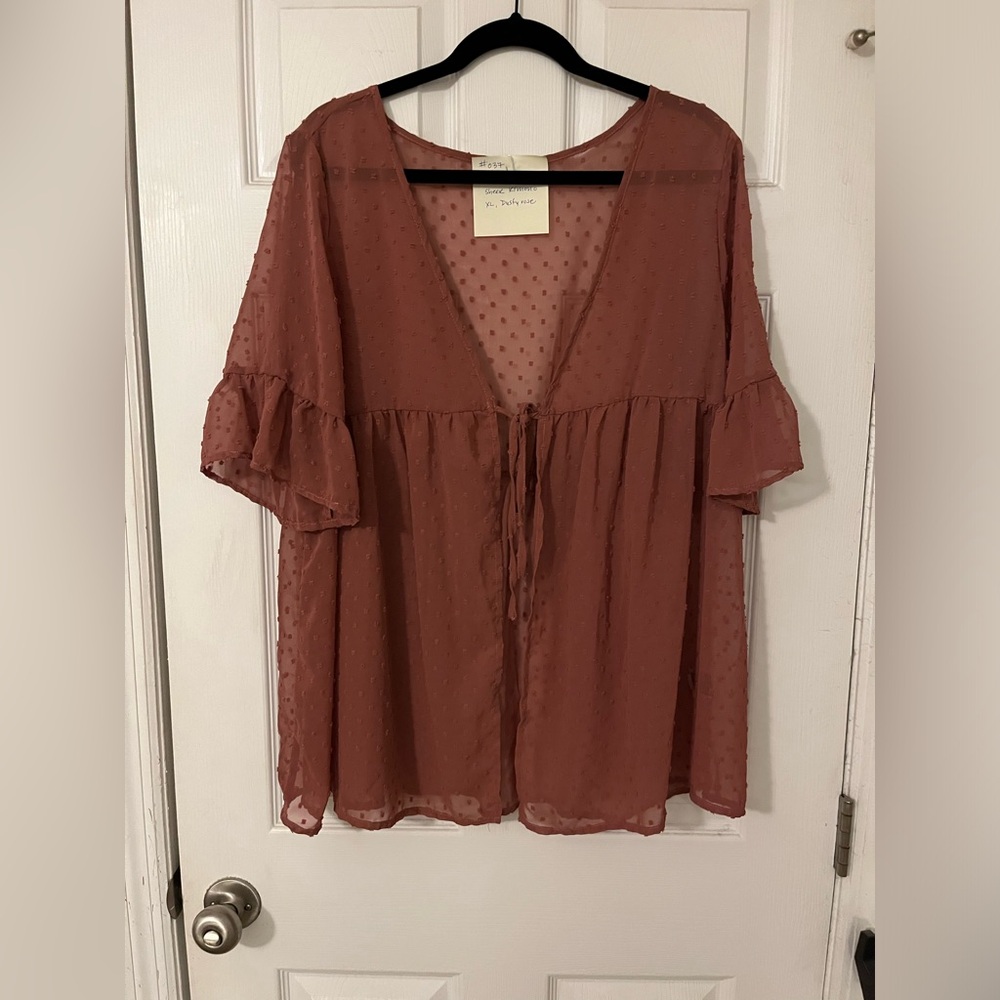 Sheer kimono, extra large, never worn!